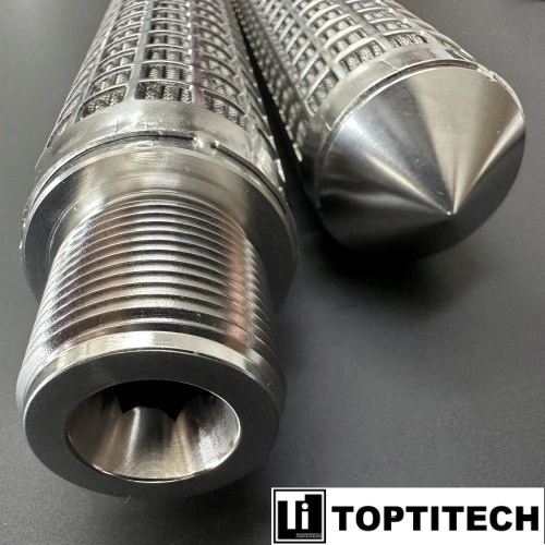 Double-frame Layer Stainless Steel 316 Pleated Filter Cartridge